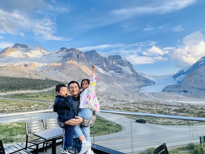 Water from this icefield flows to THREE different oceans — Pacific, Arctic, and Atlantic. Canada is the only place on Earth where this happens.