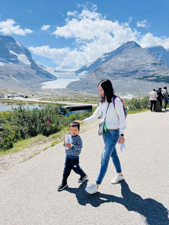 Glaciers are shrinking every year. This one has lost over 1.5 kilometres of length in the last 125 years. Scientists watch them carefully.